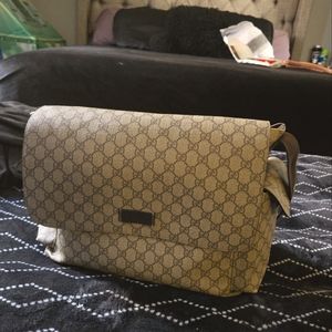 Gucci diaper bag